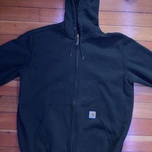 Large Carhartt Zipup Hoodie